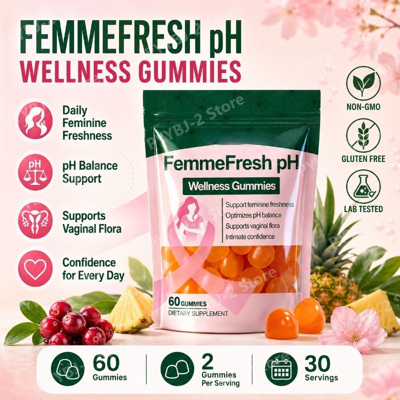 Health Wellness Gummies - Gummies PH Wellness 60 unités pour