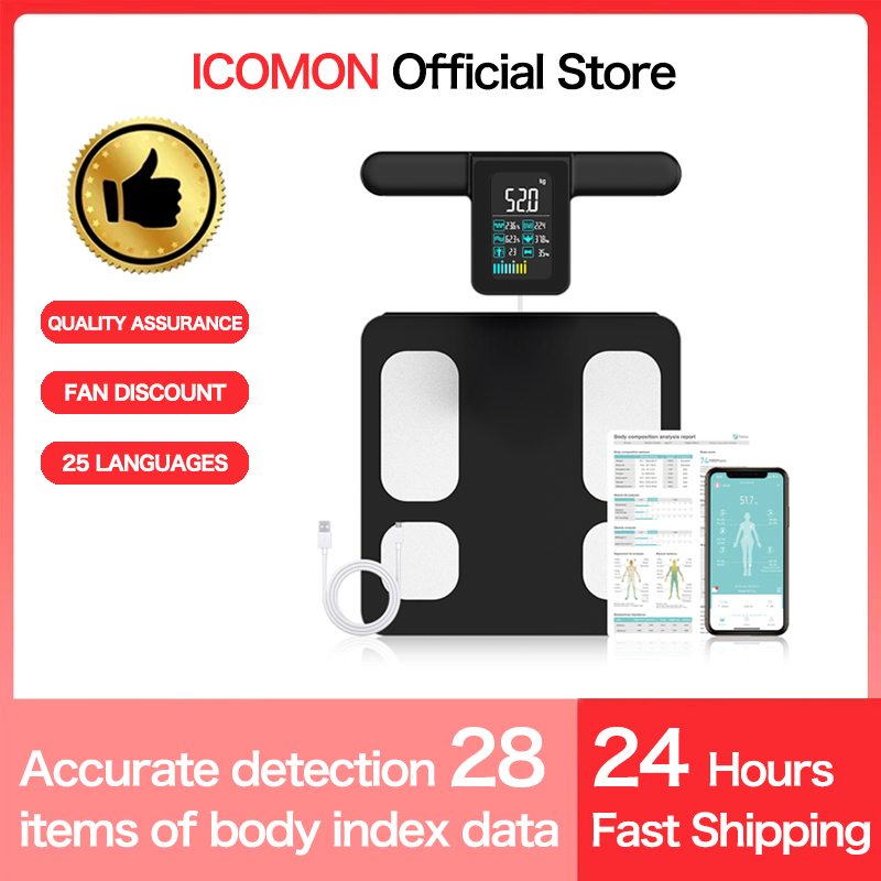Digital Body Weight Scale - Balance de poids corporel Smart 8