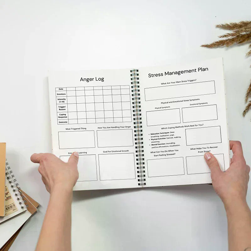 Health Wellness Journal - Journal de santé mentale, Planificateur de