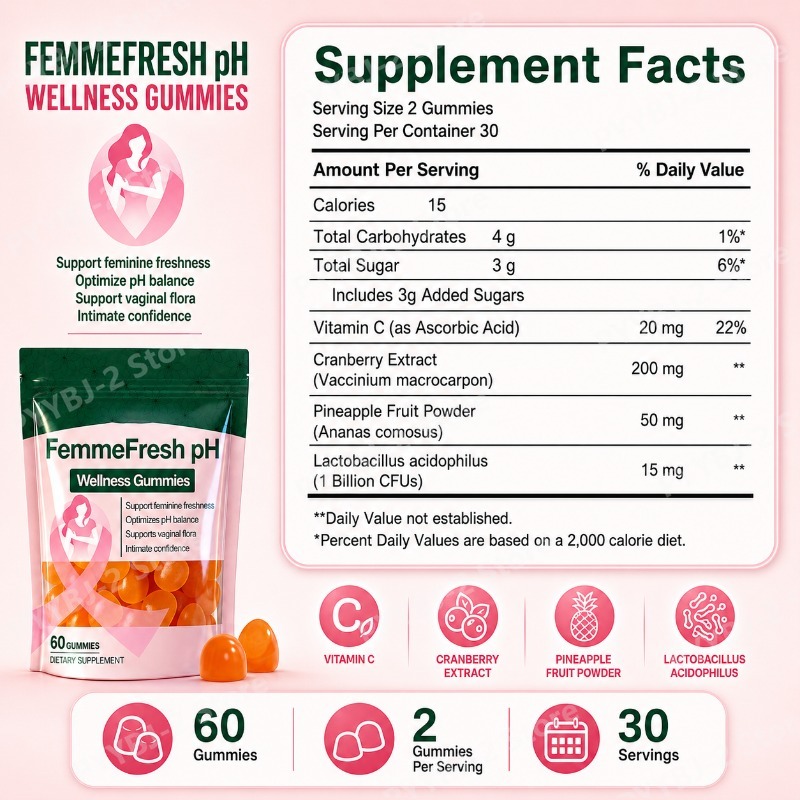 Gummies PH Wellness 60 unités  - Health Wellness Gummies avis et prix