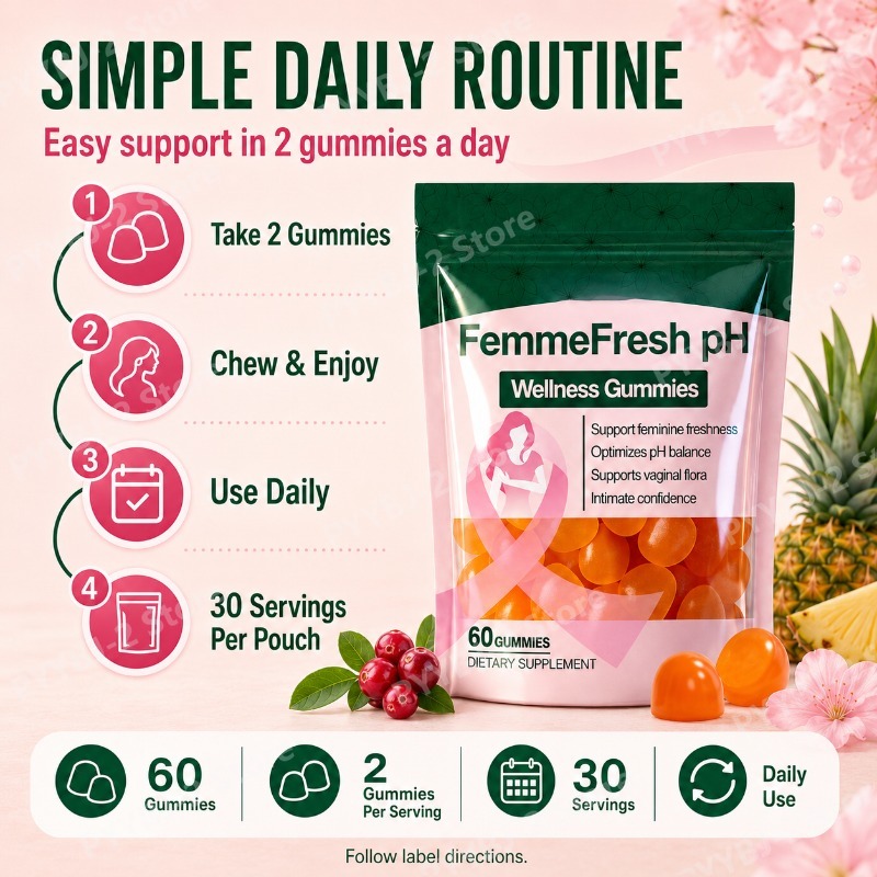 Gummies PH Wellness 60 unités  - Health Wellness Gummies avis et prix