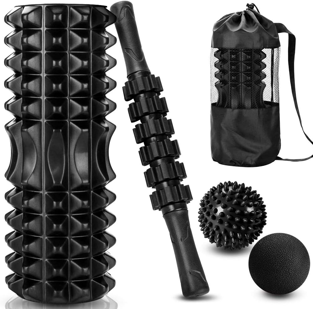 Ensemble 5 en 1 de rouleau en  - Foam Roller Trigger Point avis et prix