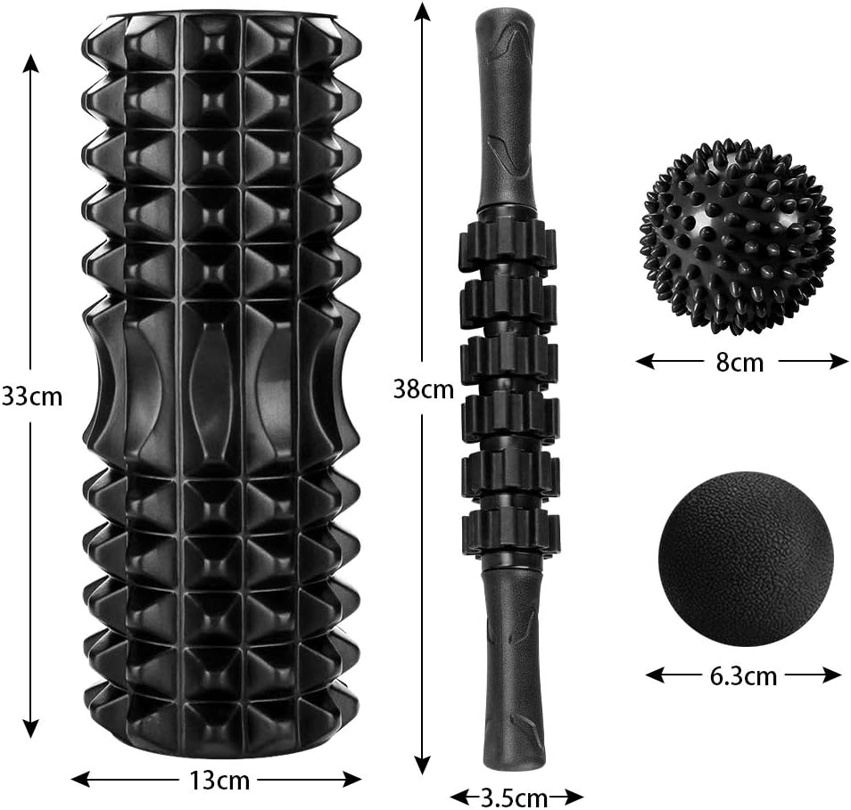 Ensemble 5 en 1 de rouleau en  - Foam Roller Trigger Point avis et prix