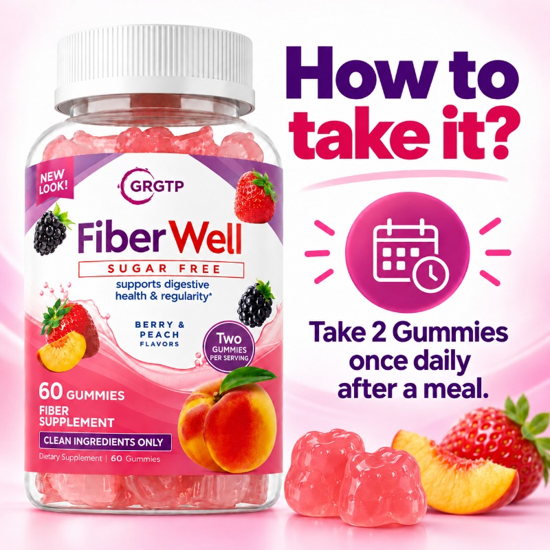 Fiber Well Gummies - Équilibre - Health Wellness Gummies avis et prix