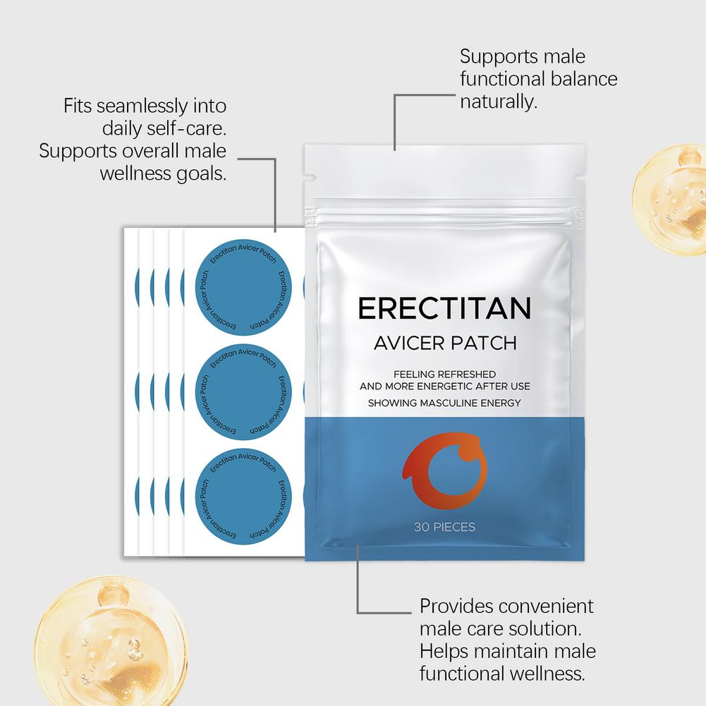 Patchs énergisants pour hommes - Health Wellness Vitality avis et prix