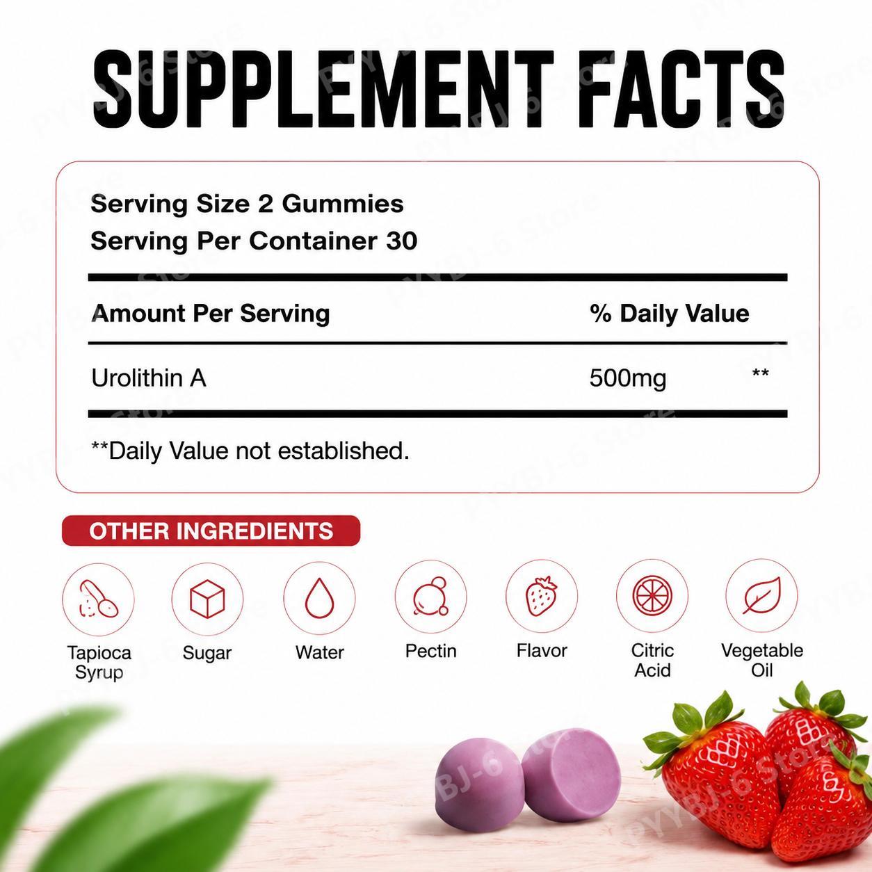 Docteat Urolithin A Gummies So - Health Wellness Gummies avis et prix