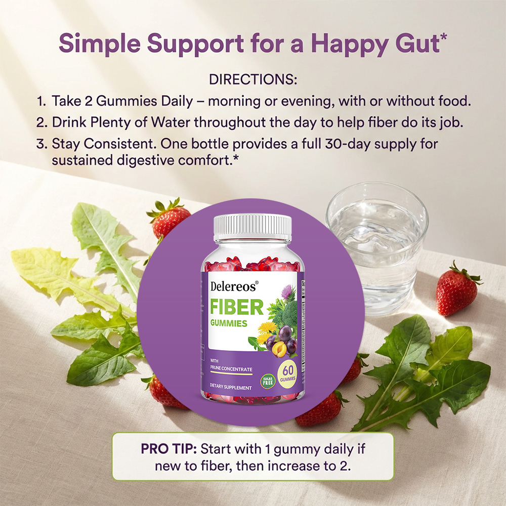 Gummies de fibres prébiotiques - Health Wellness Gummies avis et prix