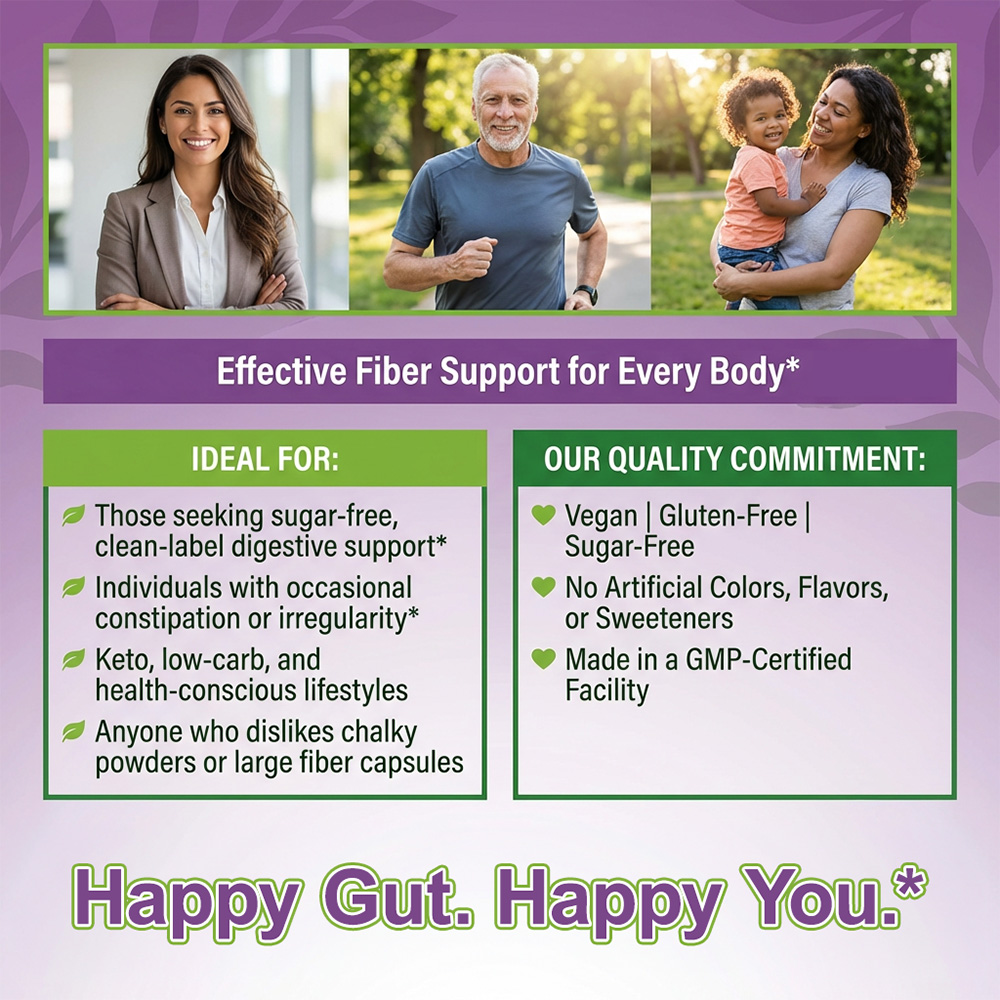 Gummies de fibres prébiotiques - Health Wellness Gummies avis et prix
