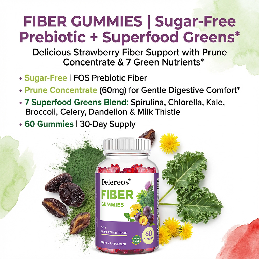 Gummies de fibres prébiotiques - Health Wellness Gummies avis et prix