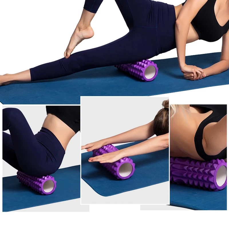 Rouleau de yoga en mousse à gr - Foam Roller Trigger Point avis et prix