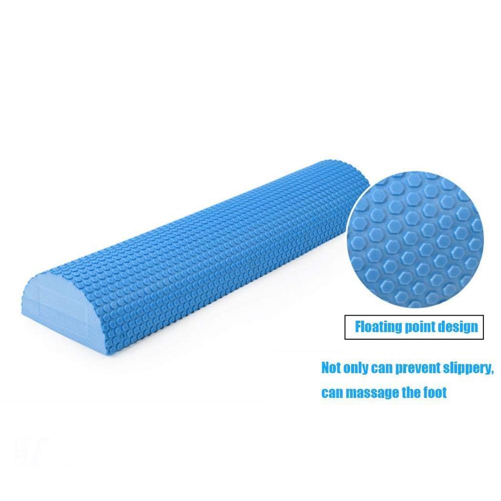 Rouleau de Yoga EVA demi-rond  - Foam Roller Trigger Point avis et prix