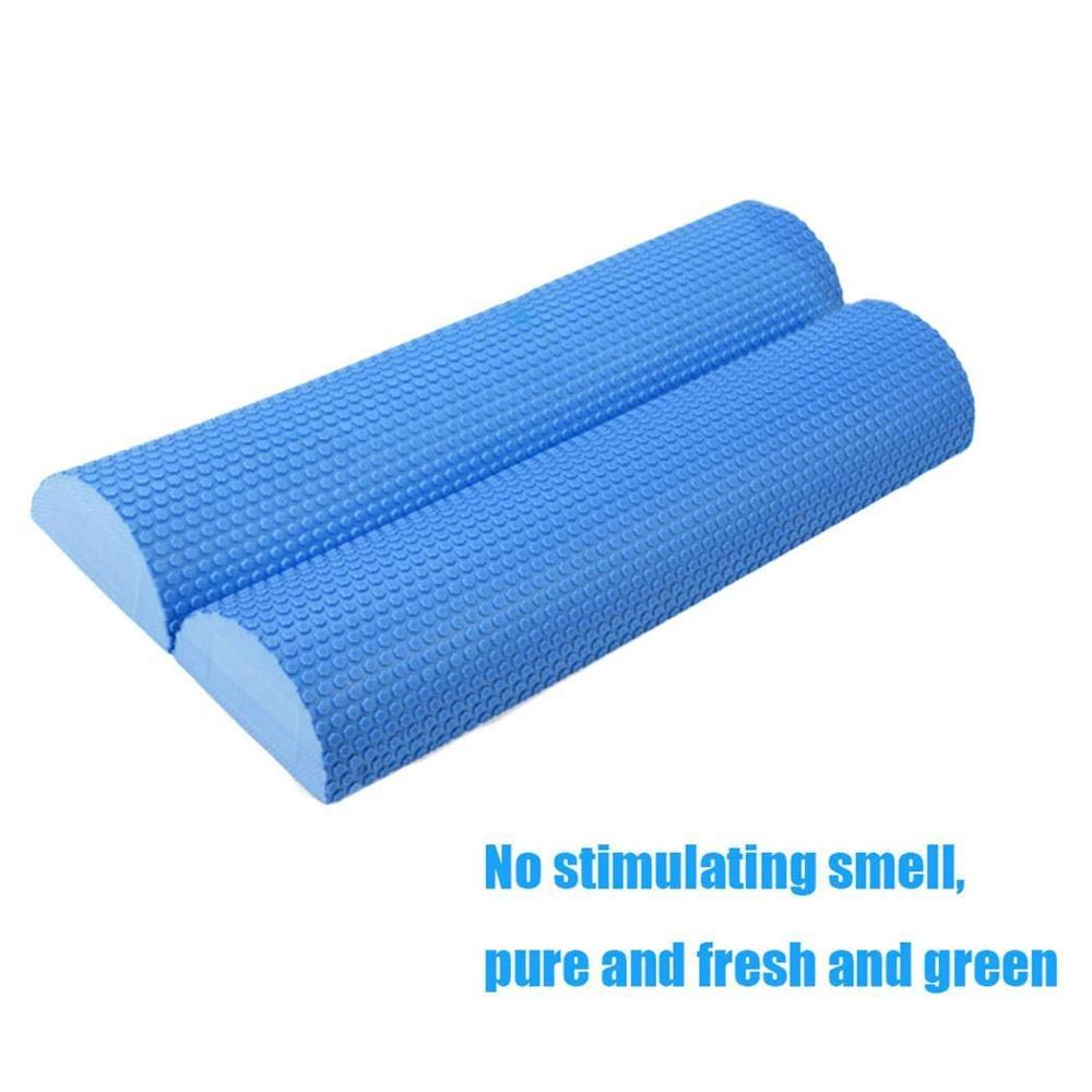 Rouleau de Yoga EVA demi-rond  - Foam Roller Trigger Point avis et prix