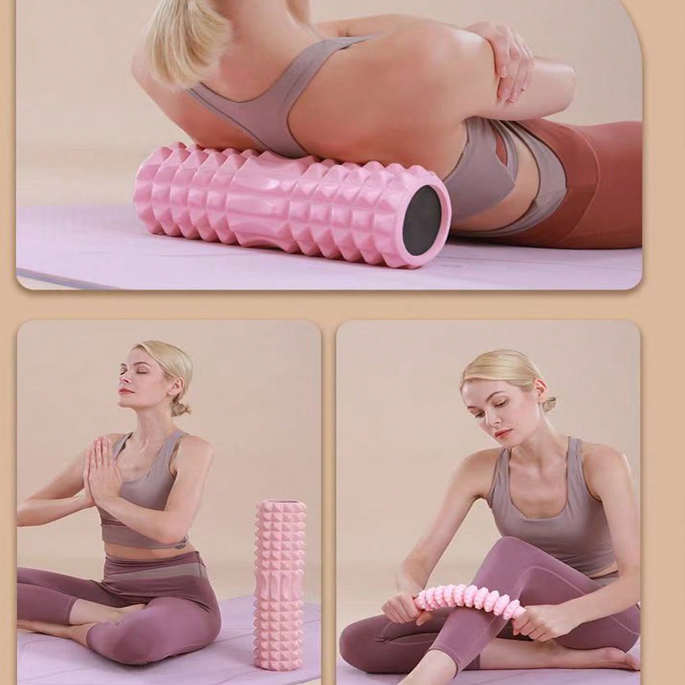 Rouleau en mousse 45*13 cm - R - Foam Roller Trigger Point avis et prix