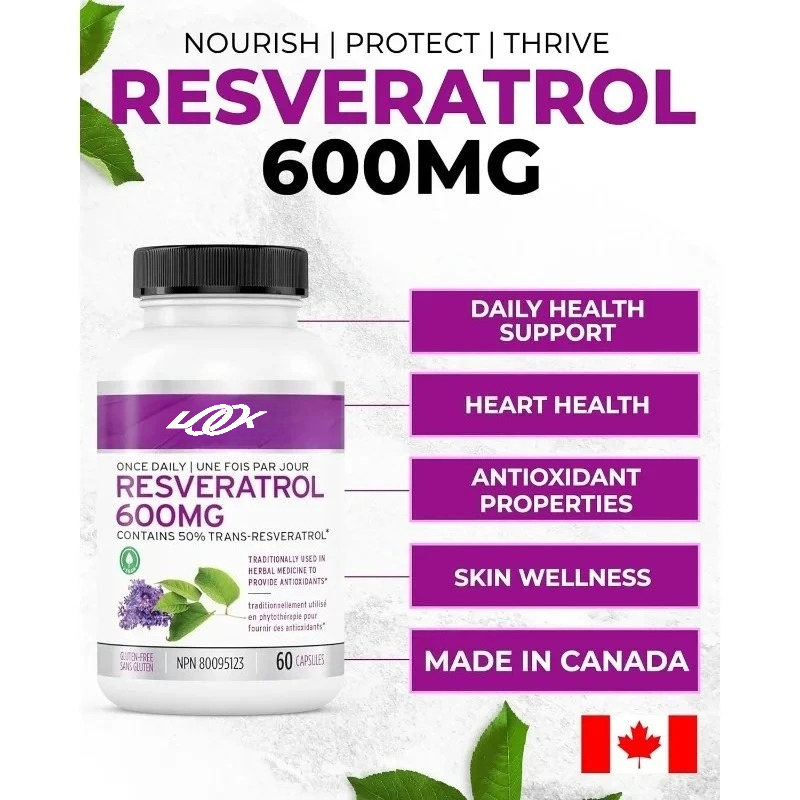 Capsules de supplément de résv - Longevity Health & Wellness Hotel avis et prix