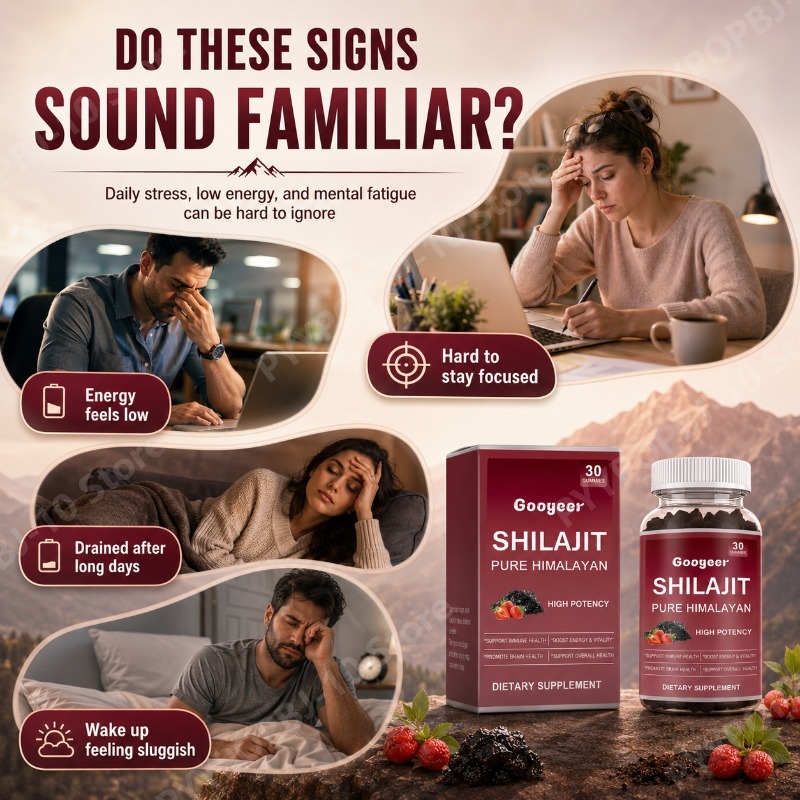 Gummies Googeer Shilajit, pur  - Health Wellness Gummies avis et prix