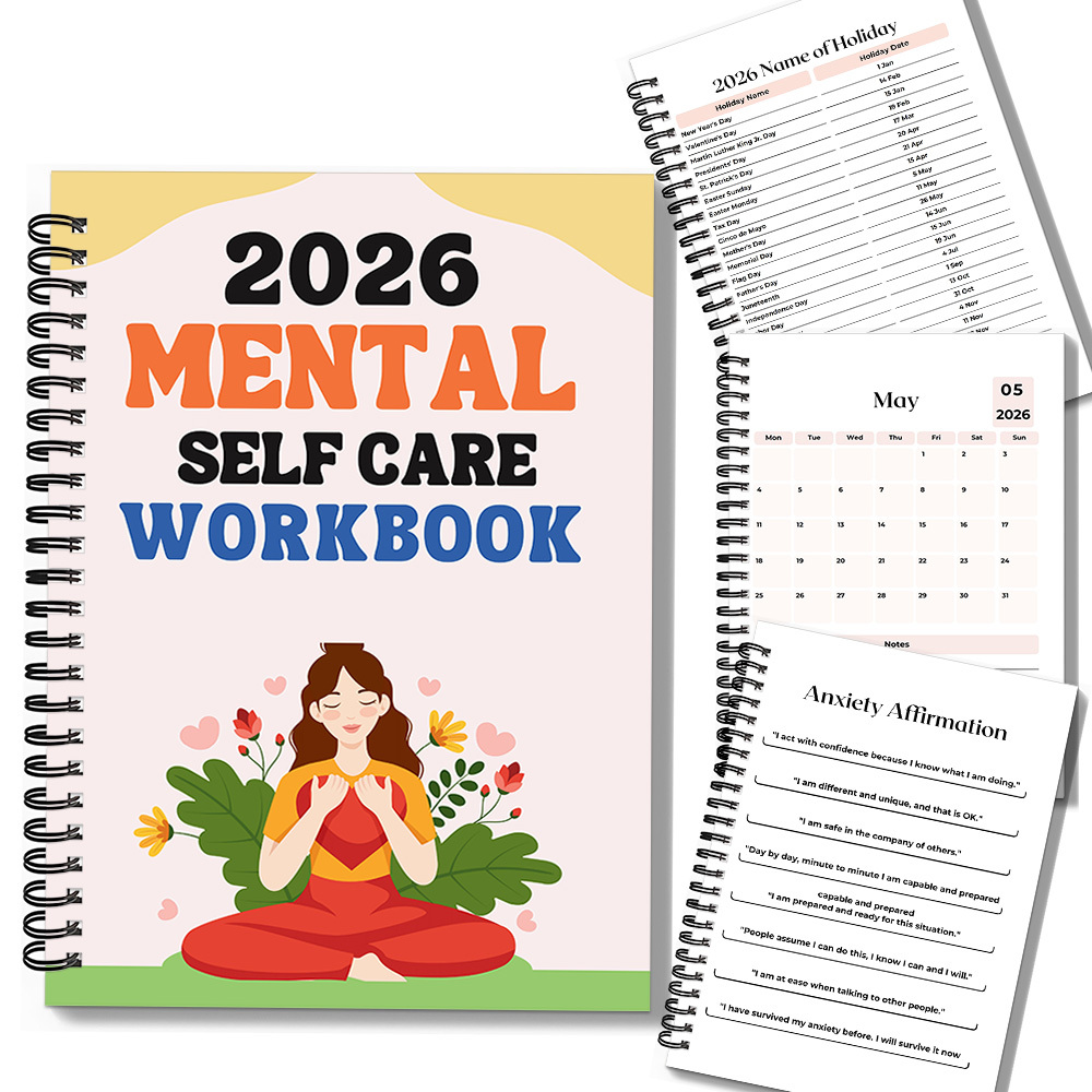 1PC 2026 Cahier de travail sur - Health Wellness Journal avis et prix