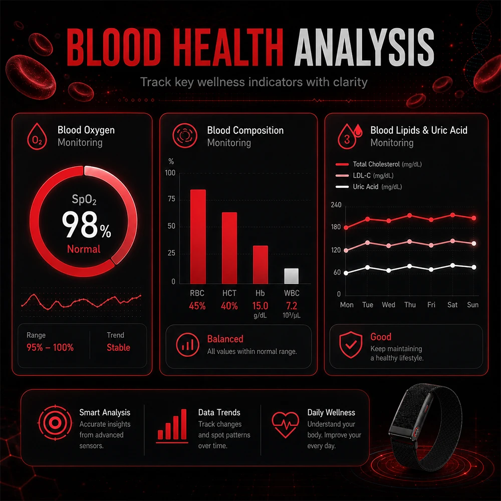 Bracelet Connecté de Santé : E - Health Wellness Activities avis et prix