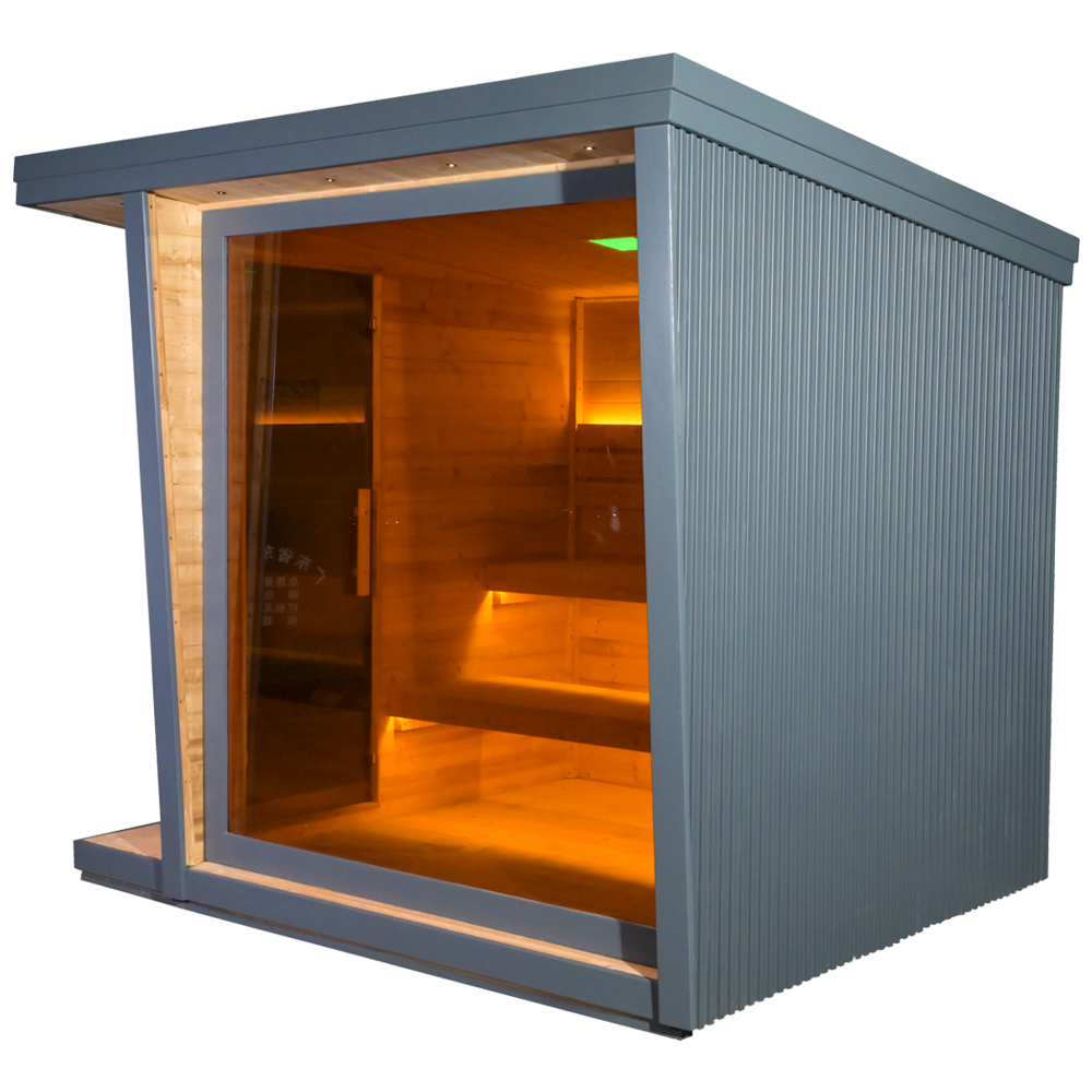 Sauna sec extérieur moderne gr - Health Wellness Spa avis et prix