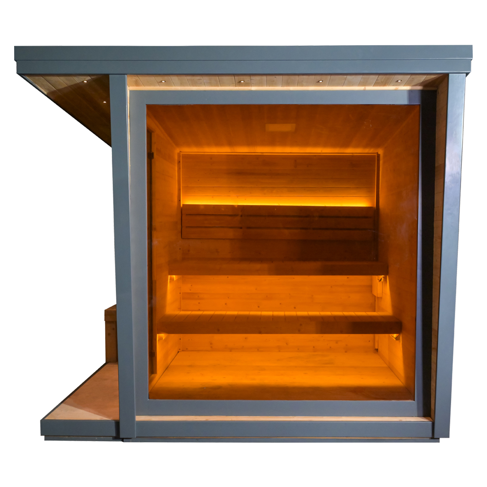 Sauna sec extérieur moderne gr - Health Wellness Spa avis et prix