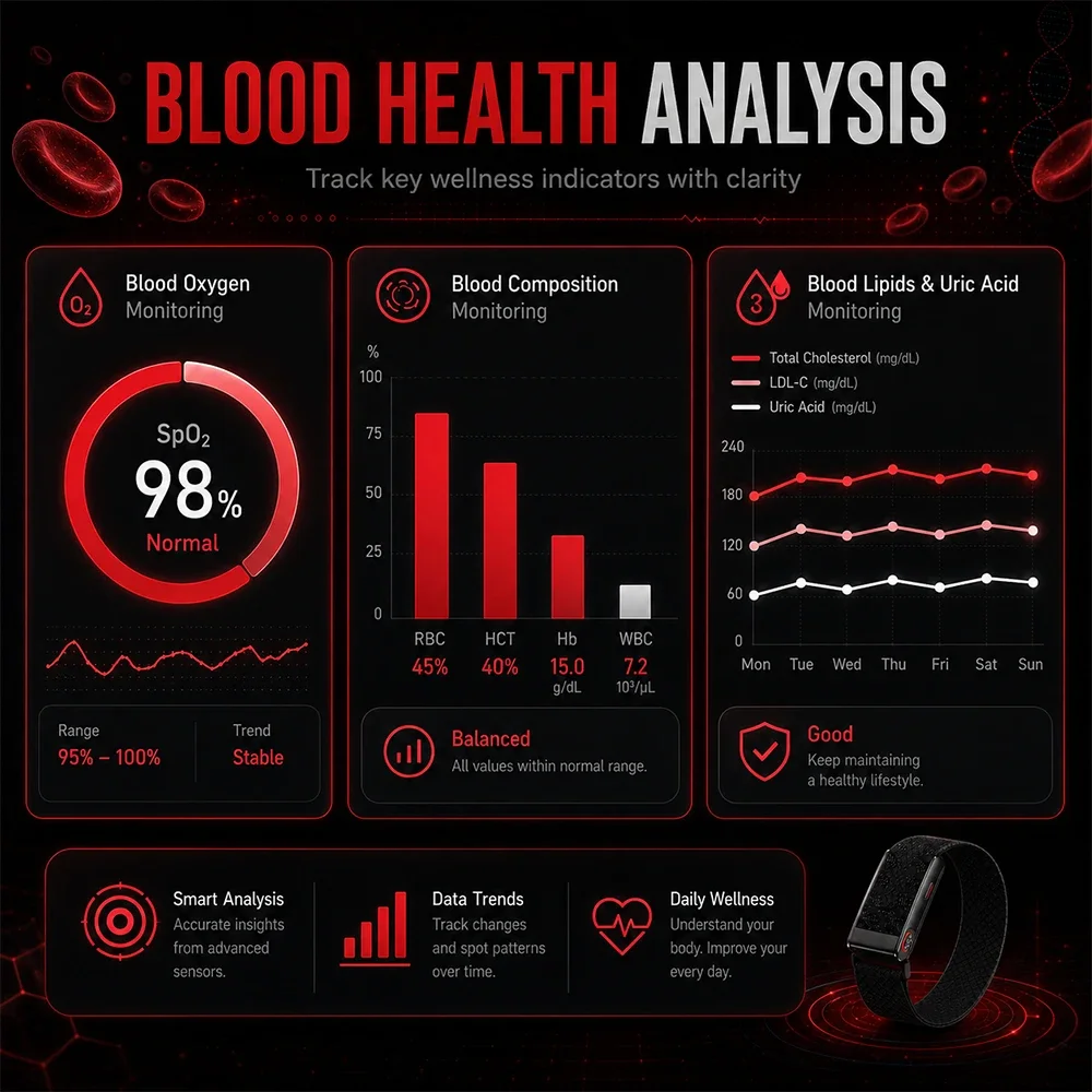 Bracelet intelligent de santé, - Health Wellness Activities avis et prix